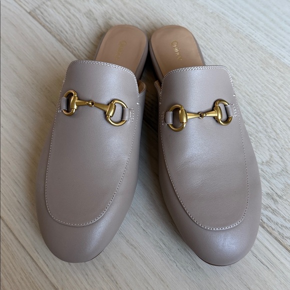 Quince Italian Leather Horsebit Loafer Mule Size 8. - Picture 4 of 7